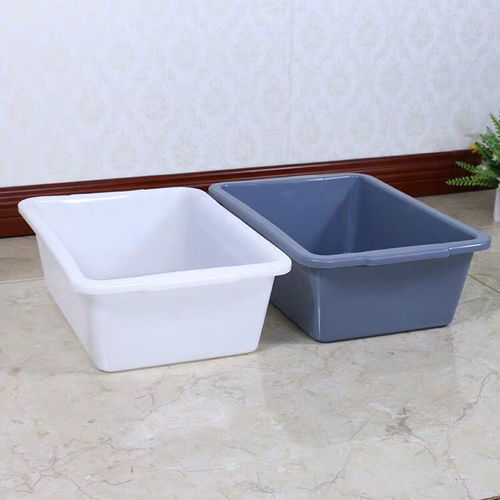 特大號加厚長方形塑料盆 一盆多用的生活好幫手